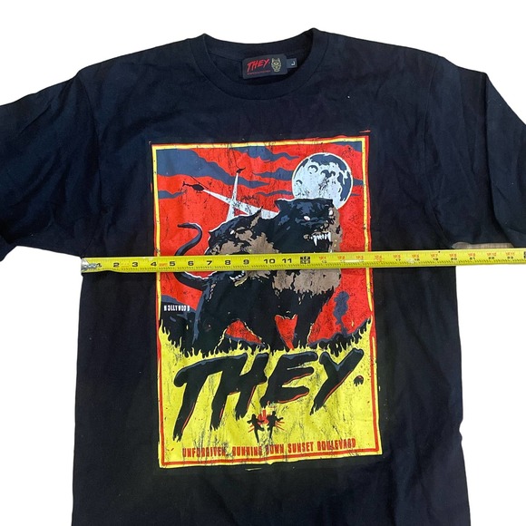 THEY Wolfpac Unofficialthey.coml Merch Shirt Tour Sz Large NWOT - Picture 5 of 7